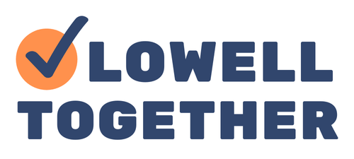 Lowell Together coalition logo with white background