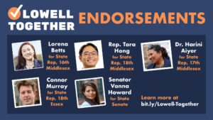 Lowell Together endorsements for 2026
