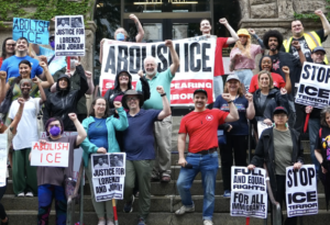 ‘Today we mourn, tomorrow we organize’: Demonstrators demand accountability after latest ICE‑linked deaths